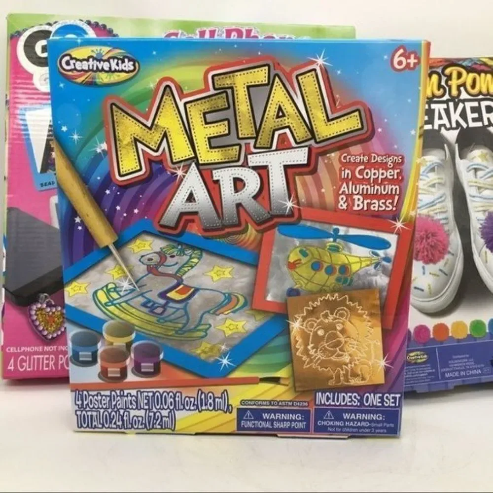 Kids Art Kits Activity Craft Lot New